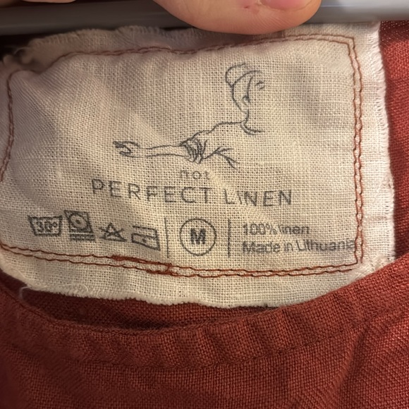 Not perfect linen smock dress - Picture 2 of 6